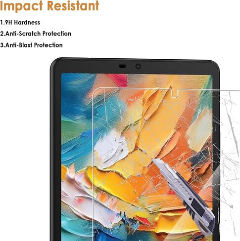 Hianjoo 2-Pack Screen Protector Compatible with TCL Tab 8 NXTPAPER 5G 8.7 inch, Tempered Glass [HD Clarity] [9 Hardness] [Anti-Scratch] [Easy Installation] in Saudi Arabia