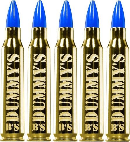 قبعات B's Dry Fire المفاجئة - A.K.A. قبعات تدريب B's Dummy's - Dummy .223/5.56 (5 عبوات) (نحاس أزرق) in Kuwait