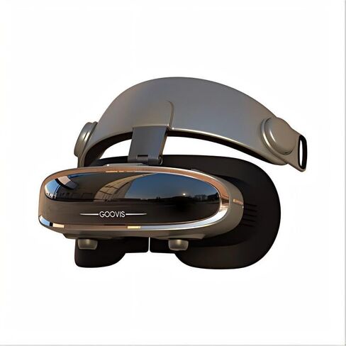 Goovis G3X Pro 3D XR Headset, Dual 1080p Sony Micro-OLED, 800 Inch Virtual Display, Diopter Adjustment, Compatible with iPhone 17/Android/PC/Handhelds/PS5 in Saudi Arabia