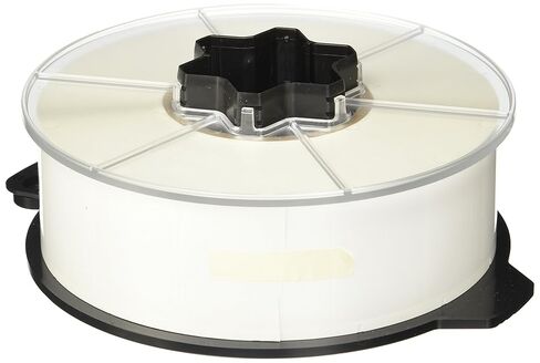 Brady WRAP-12-427 2" Width x 1.5" Height, B-427 Vinyl, Matte Finish White Wraptor Self-Laminating Label (3600 per Roll) in Saudi Arabia