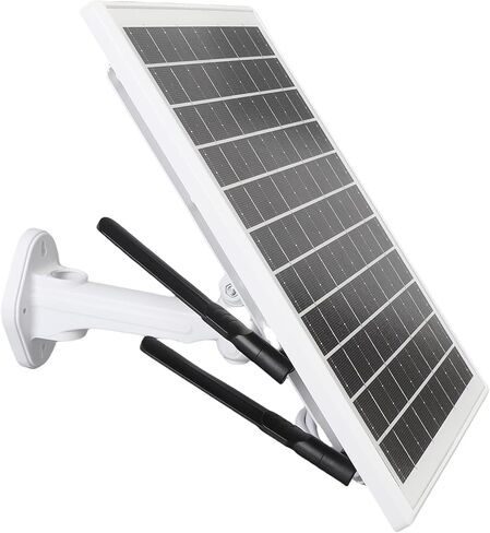 Naroote 15W Solar Powered Outdoor 4G LTE Modem Router, Solar WiFi Extender with SIM Card Slot, 20000mAh Battery, 50M WiFi Range & IP66 Water Proof for Camping RVs in Saudi Arabia