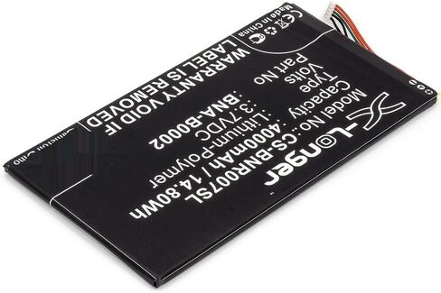 4000mAh/3.7V Replacement Battery for Barnes & Noble Nook HD 7 Tablet BNRV400 BNTV400 L83-4977-266-01-4 BNA-B0002 in Saudi Arabia