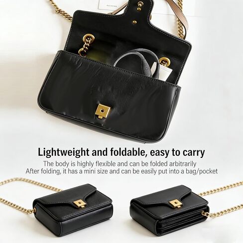 Fafeicy Rechargeable Neck Reading Light Dual Color USB Eye Caring LED Adjustable Brightness Black 200mAh Battery for Night Reading in Saudi Arabia