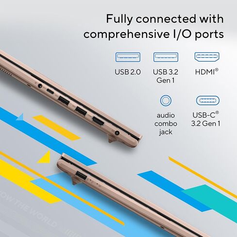 ASUS Vivobook 15 Laptop - 15.6" FHD Touchscreen - Intel® Core™ 5 120U - 16GB RAM - 512GB SSD - Windows 11 Home - Terra Cotta - F1504VAP-AB56-PK in Saudi Arabia
