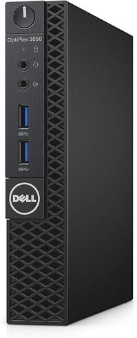 Dell Optiplex 3050 Mini Desktop | Windows 11 Pro | Intel Core i7-7700T | 8GB DDR4 RAM | 256GB SSD | Keyboard & Mouse | USB WiFi | USB BT(Renewed) in Saudi Arabia