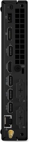 كمبيوتر Lenovo ThinKCentre neo 50q Gen 4 Tiny 1L Business Mini Desktop، الجيل الثالث عشر Intel 8-Core i5-13420H (Beat i7-1355U)، ذاكرة الوصول العشوائي DDR4 سعة 16 جيجابايت، 1 تيرابايت PCIe SSD، 2 منفذ عرض، WiFi 6، Win 11 Pro، Vent-Hear in Saudi Arabia