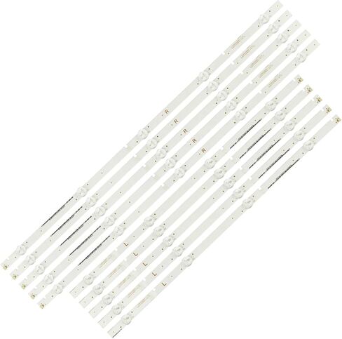New 10pcs LED Backlight Strips for Vizio D55-F2 LWZQWXKU I-5500WS80091-R-V2 I-5500WS80091-L-V2 in Saudi Arabia