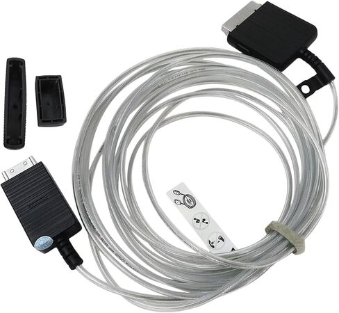 BN96-54413V BN44-01066B كابل توصيل واحد لموديلات تلفزيون Samsung Frame 19 بوصة 20 بوصة 21 بوصة 22 بوصة 23 بوصة 24 بوصة الإطار (43 بوصة وما فوق)، (5 م /16.4 قدم) in Kuwait