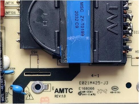 TV7001-ZC02-01 514C7001M21 لوحة إمداد الطاقة للتلفزيون AMTC LT-75MAW605 LT-70MAW795 WR75UX4200 E168066 REV 1.0 in Kuwait