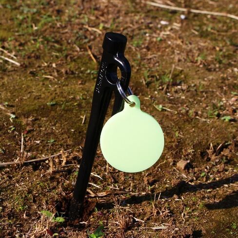 WAKUWAKU Glow Keychain Key Ring Glow R in the Dark for Camping Outdoor emergency No Batteries Soft silicone in Saudi Arabia