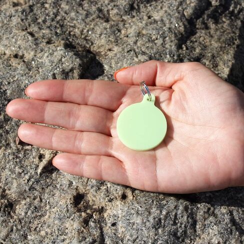WAKUWAKU Glow Keychain Key Ring Glow R in the Dark for Camping Outdoor emergency No Batteries Soft silicone in Saudi Arabia