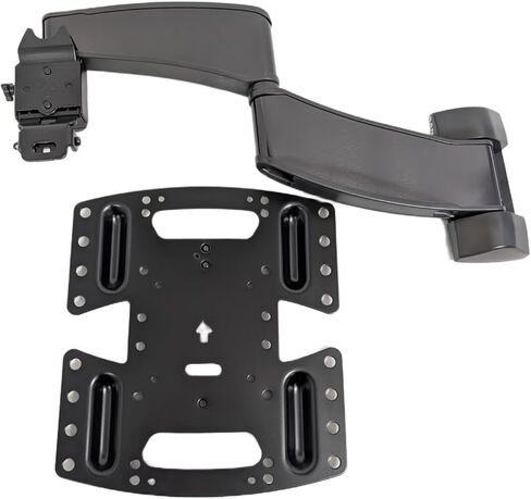 SANUS Elite Advanced Full-Motion TV Wall Mount for 19–43" TVs up to 35 lbs – Tilts, Swivels & Extends 16" – Black Brushed Metal – Low Profile, Easy Install in Saudi Arabia