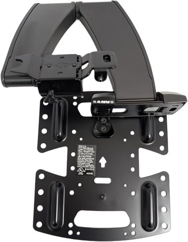 SANUS Elite Advanced Full-Motion TV Wall Mount for 19–43" TVs up to 35 lbs – Tilts, Swivels & Extends 16" – Black Brushed Metal – Low Profile, Easy Install in Saudi Arabia