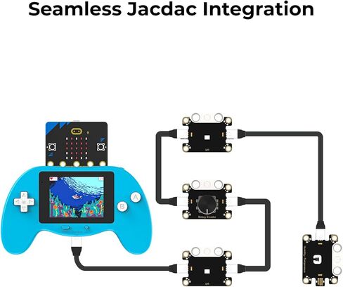 مجموعة ELECFREAKS microbit Starter Kit Retro Makecode Arcade، مجموعة ترميز إنشاء microbit (بدون microbit) in Kuwait