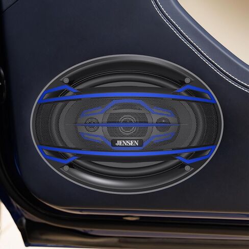 Jensen JA2CH Class-D 2-Channel Amplifier & JS6904 4-Way 6x9 inch Car Audio Speakers Bundle in Saudi Arabia