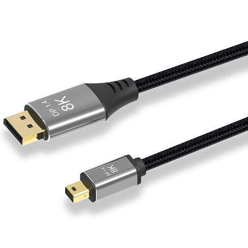 MOUDOAUER DisplayPort 1.4 to MIni DP Cable, Bi-Directional Displayport to Mini Displayport Cable for Gaming Monitor Laptop US in Saudi Arabia