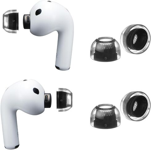 كريستال لاستبدال أطراف الأذن AirPods Pro 3، أطراف أذن AirPods Pro مع ملاءمة آمنة، مقبض مضاد للانزلاق، عزل الضوضاء، سيليكون ممتاز، ملحقات AirPod Pro 3 (ML) in Kuwait