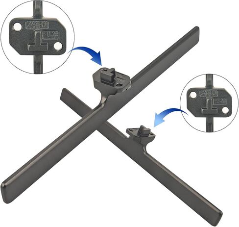 AIDITIYMI 2411-01 TV Base Stand, TV Stand Legs Replacement Compatible with Hisense 75U6K 75-inch U6 Series Mini-LED ULED 4K Google TV - TV Stand Base with Screws in Saudi Arabia