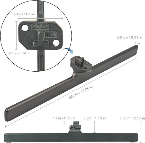 AIDITIYMI 2411-01 TV Base Stand, TV Stand Legs Replacement Compatible with Hisense 75U6K 75-inch U6 Series Mini-LED ULED 4K Google TV - TV Stand Base with Screws in Saudi Arabia