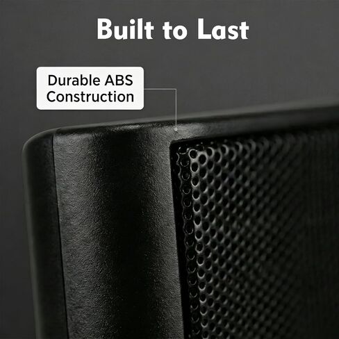 STUDIOFINIX Ultra Slim 5.25 Inch 240W Wall Mount Speakers, 8 Ohm Passive Home Theater Indoor Speakers for Bedroom, Kitchen, Living Room,Black(Pair) in Kuwait
