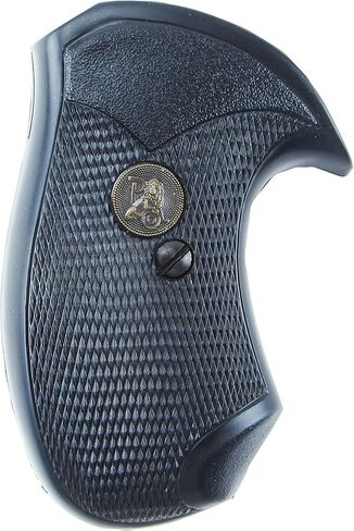 Pachmayr 03147 Compact Grips, Rossi Small Frames, Black in Saudi Arabia