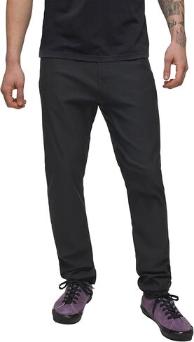 prAna Brion Slim Pant II - Men's Black, 36x34 in Saudi Arabia