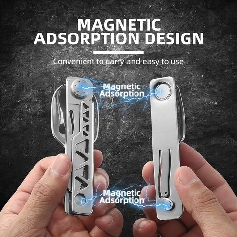 VIRENKNIFE 3-in-1 Camping Eating Utensils, Detachable Pocket Cutlery Folding Spoon, Fork, Knife，Stainless Steel Flatware Set for Outdoor, Camping, Hiking, Easy to Carry in Kuwait