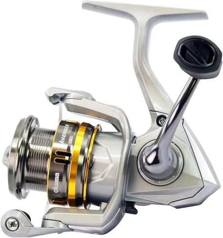 Okuma Avenger B Series Spinning Reel – Freshwater & Light Saltwater Fishing Reel with Smooth Drag System and Durable Corrosion-Resistant Body, AV-2500B in Saudi Arabia