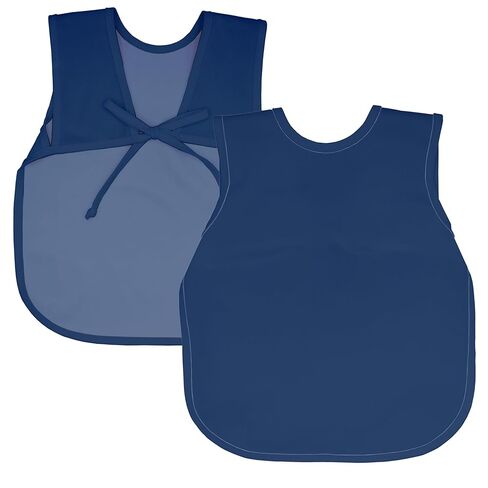 BapronBaby Minimalist Sage Bapron - No Neck Tie Safer Bib for Baby & Toddler - Soft Waterproof Stain Resistant - Machine Washable - Sz Baby/Toddler 6m-3T in Saudi Arabia
