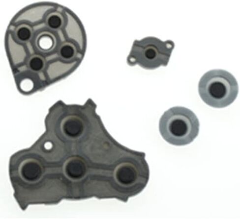 Vedusa Replacement for Work With 5X New For Nintendo Gamecube Controller Rubber Button Contact Pads NGC USA Ship oem parts in Saudi Arabia