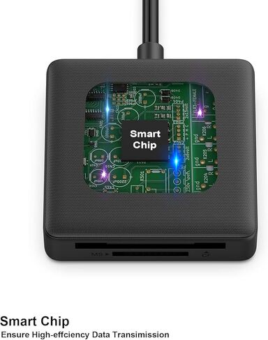 Memory Card Reader, 4in1 USB 3.0 and USB-C to SD Micro SD MS CF Card Reader Adapter, 4 Cards Simultaneously Read and Write, Compatible with iPhone 15 Series, MacBook Pro/Air 2023, and More in Saudi Arabia