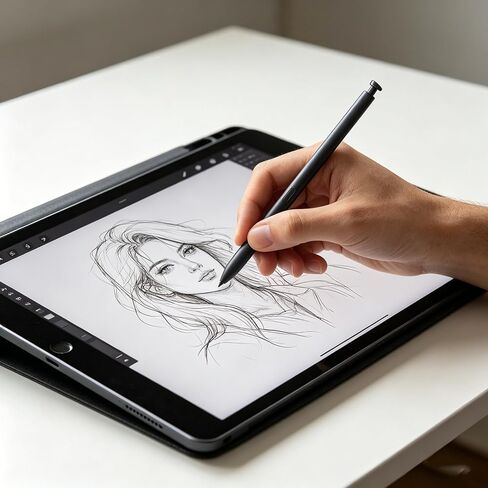 قلم Galaxy S26 Ultra S لاستبدال قلم Samsung Galaxy S26 Ultra، قلم S Pen S26 Ultra Stylus بديل مع 5 أطراف/أطراف (بنفسجي كوبالت) in Kuwait