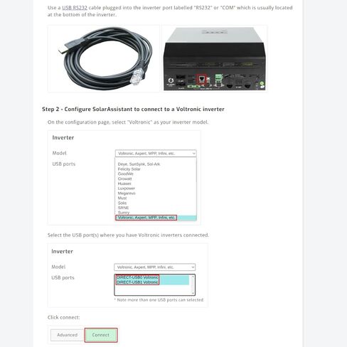 6000EX 6500EX EG4 FT231XS USB إلى RJ45 RS232 كابل BMS تسلسلي لتكوين العاكس Voltronic SolarAssistant in Saudi Arabia