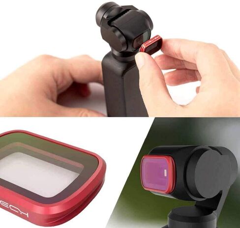 PGYTECH Filter for Osmo Pocket - Nd Set (Professional) (Nd8 16 32 64) in Saudi Arabia