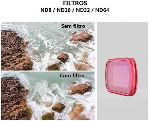 PGYTECH Filter for Osmo Pocket - Nd Set (Professional) (Nd8 16 32 64) in Saudi Arabia
