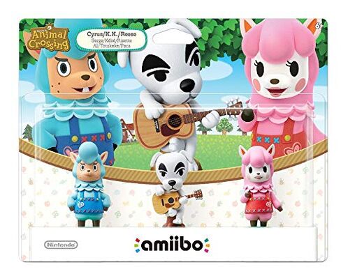 سلسلة Animal Crossing 3-Pack Amiibo (سلسلة Animal Crossing) - Tom Nook - حزمة Blathers Amiibo لجهاز Nintendo Switch - 3DS - Wii U (عبوة مجمعة) in Kuwait