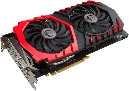 بطاقة رسومات MSI GAMING GeForce GTX 1060 6GB GDRR5 192-bit HDCP تدعم DirectX 12 Dual TORX 2.0 Fan VR Ready Graphics Card (GTX 1060 GAMING X 6G) (متجددة) in Saudi Arabia