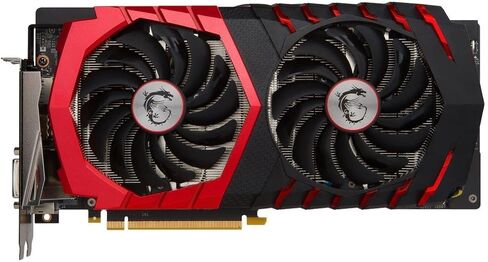 بطاقة رسومات MSI GAMING GeForce GTX 1060 6GB GDRR5 192-bit HDCP تدعم DirectX 12 Dual TORX 2.0 Fan VR Ready Graphics Card (GTX 1060 GAMING X 6G) (متجددة) in Saudi Arabia