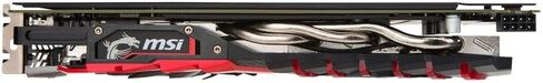 بطاقة رسومات MSI GAMING GeForce GTX 1060 6GB GDRR5 192-bit HDCP تدعم DirectX 12 Dual TORX 2.0 Fan VR Ready Graphics Card (GTX 1060 GAMING X 6G) (متجددة) in Saudi Arabia
