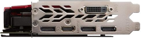 بطاقة رسومات MSI GAMING GeForce GTX 1060 6GB GDRR5 192-bit HDCP تدعم DirectX 12 Dual TORX 2.0 Fan VR Ready Graphics Card (GTX 1060 GAMING X 6G) (متجددة) in Saudi Arabia