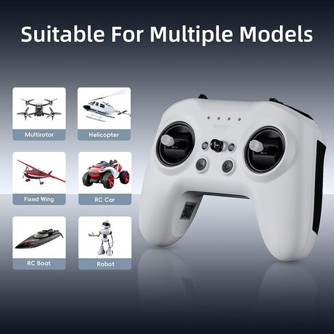Mobula 7 1S 75mm Micro FPV Whoop Drone، محرك RS080، طائرة بدون طيار بدون فرش مع وحدة تحكم الطيران 5 في 1 AIO، 3 قطع بطاريات ليبو 450 مللي أمبير في الساعة، جهاز إرسال T8L لـ FPV Quad Outdoor Freestyle in Kuwait