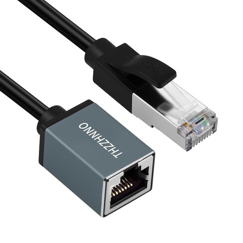 كابل تمديد Cat6 Ethernet بطول 3.3FT، كابل RJ45 ذكر إلى أنثى بسرعة 1000 ميجا بت في الثانية، سلك جيجابت LAN لـ MC، والكمبيوتر الشخصي، وأجهزة التوجيه وأجهزة المودم، والتبديل in Kuwait