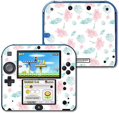 غلاف MightySkins متوافق مع غلاف غلاف Nintendo 2DS Flower Power White in Saudi Arabia