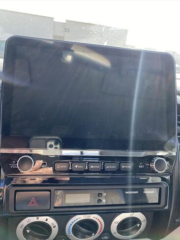 10.1 inch Car Radio Stereo Upgrade for Toyota Tacoma 2005-2015 with Wireless CarPlay/Android Auto/Touch Screen/SWC/GPS Navigation/BT/WiFi FM Backup Camera Physical Button Volume Knob in Saudi Arabia