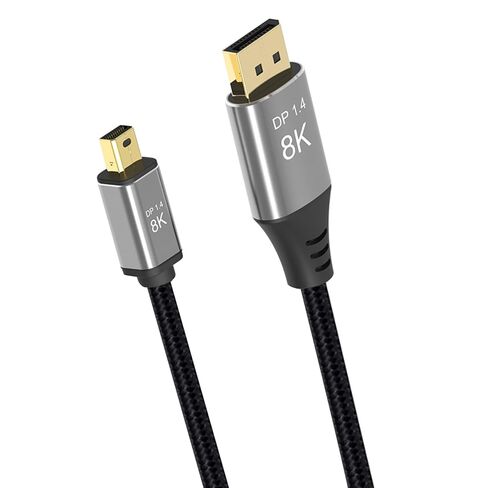 CHICHIYANG Mini DP to DP DisplayPort Cable 8K for Gaming Monitor Laptop, Bi-Directional Transmission in Saudi Arabia