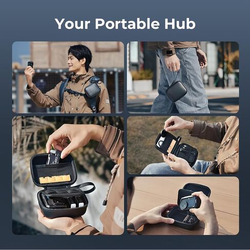SMALLRIG Action Camera Bag for DJI Osmo Action 6/5 Pro, Camera Case can hold 4 TF cards, 2 Batteries, 1 Action Camera with Cage and 1 Adapter, for GoPro Hero 13/12/11/10, for Insta360 Ace Pro 2-5917 in Saudi Arabia