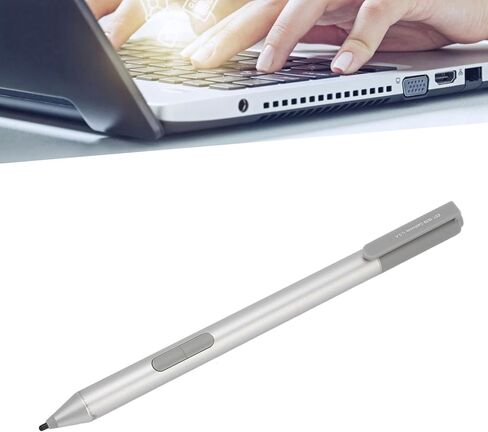 بديل قلم BT Active Silver لجهاز X2 1013 G3، حساسية مستوى الضغط 2048، متوافق مع ProBook G1، سبائك الألومنيوم، سهولة الاقتران بالجهاز in Kuwait