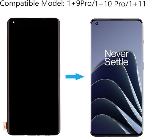 Duotipa TFT Screen for One Plus 1+ 9 Pro/ 1+10 Pro/ 1+11 LCD Display Touchscreen Digitizer Assembly with Repair Tools Kit-No Fingerprint Function in Saudi Arabia