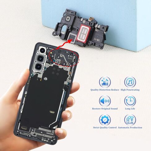 سماعة أذن أمامية لهاتف Samsung Galaxy S21 Plus سماعات أذن بديلة أمامية لهاتف Samsung S21+ G996U مجموعة سماعات أذن بديلة مع أدوات in Saudi Arabia