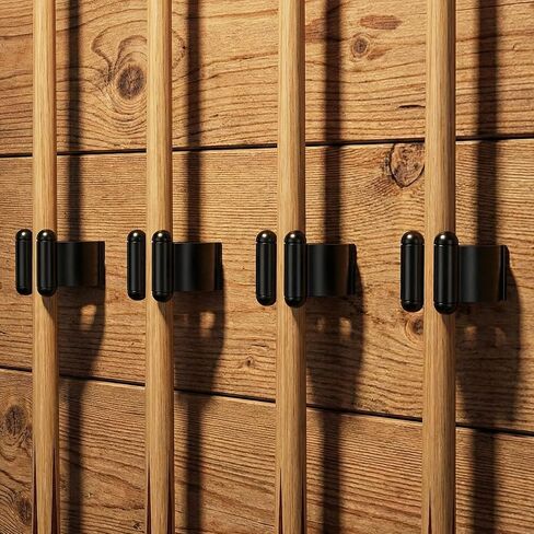 15Pcs Fishing Rod Clips Fishing Rod Holders for Wall-Pool Cue Holder Storage Rack Pool Stick Holder Wall Mount for Wall Garage Pool Cue Locating Storage Supplies in Saudi Arabia